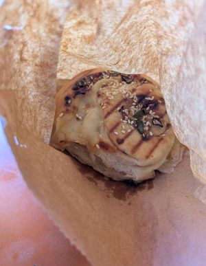 Stale fermented tofu bun at Third Culture in East London