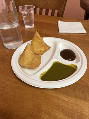Samosa  at Madras Cafe in Appleton
