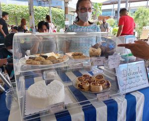 Vegan baked goods at Good Food Sundays in Mandaluyong