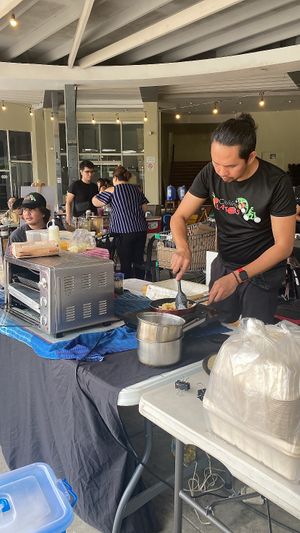 crusing platos  at Good Food Sundays in Mandaluyong