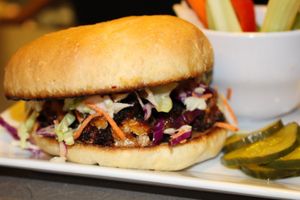 tempeh roll at Broken Top Bottle Shop and Ale Cafe in Bend