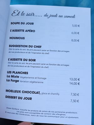  at La Forge des Halles in Chambery