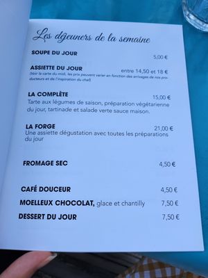  at La Forge des Halles in Chambery