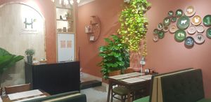 Inside at Heal & Celeb Vegan Restaurant in Ho Chi Minh City