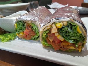 Burrito at Heal & Celeb Vegan Restaurant in Ho Chi Minh City