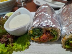 Burrito at Heal & Celeb Vegan Restaurant in Ho Chi Minh City