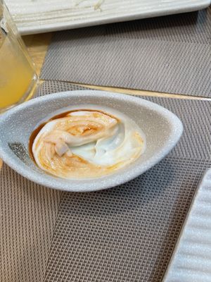 Wasted spicy sauce   at Heal & Celeb Vegan Restaurant in Ho Chi Minh City