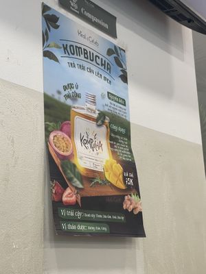 Kombucha as expected    at Heal & Celeb Vegan Restaurant in Ho Chi Minh City