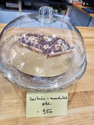 Pie at Mishto Café & Deli in Budapest