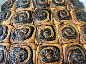 Home-made Chocolate Rolls at Mishto Café & Deli in Budapest
