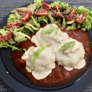   at Mishto Café & Deli in Budapest