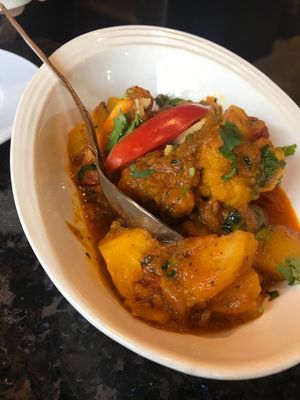 Aloo gobi   at Fresh Tandoori Flavour Indian Restaurant in Sidney