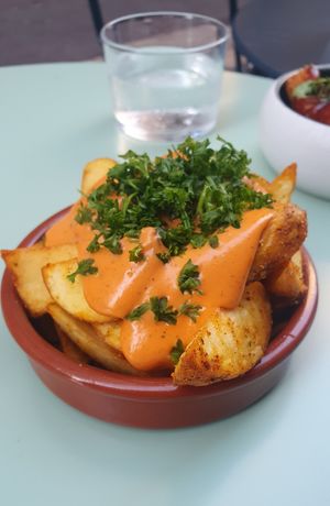 Patatas Bravas at Green Meal in Marseille