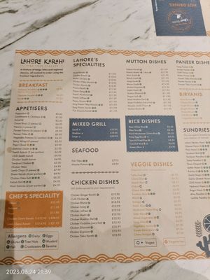  at Lahore Karahi in South West London