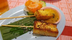 Tofu Satay at nari Thai Eatery in Bern