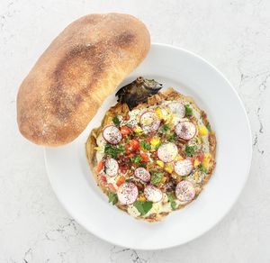 Eggplant carpaccio   at Veganista HI in Honolulu