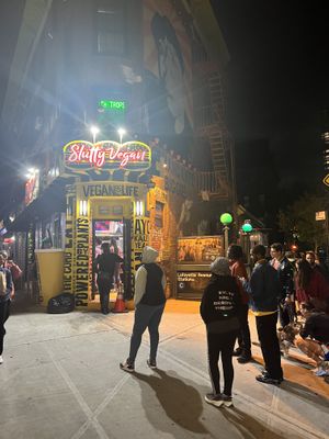   at Slutty Vegan in Brooklyn