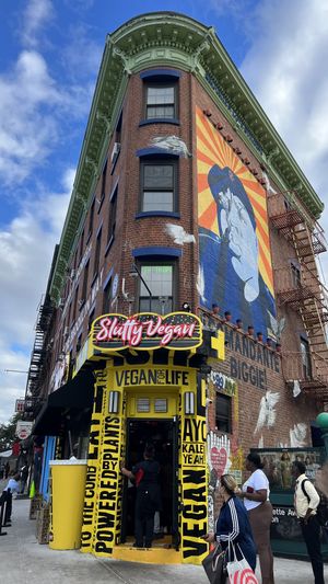   at Slutty Vegan in Brooklyn