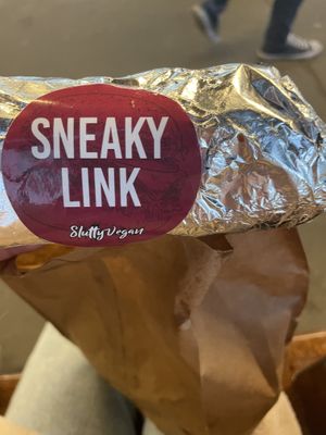 Sneaky Link  at Slutty Vegan in Brooklyn