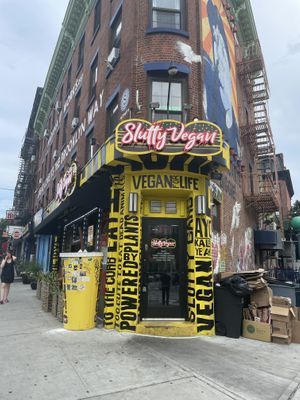   at Slutty Vegan in Brooklyn