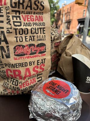   at Slutty Vegan in Brooklyn