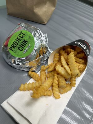 Project Chik  at Slutty Vegan in Brooklyn