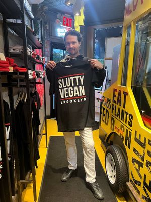   at Slutty Vegan in Brooklyn