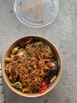 salad with all possible options (planted)  at Onkel Salamat in Luzern