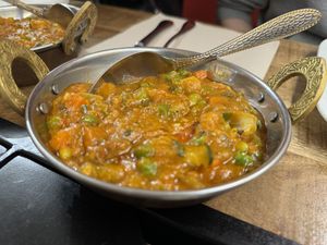 Légumes curry  at Chapati in Saint-malo