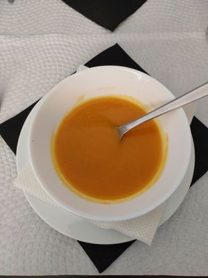 Pumpkin cream at Snack bar O 30 in San Jorge