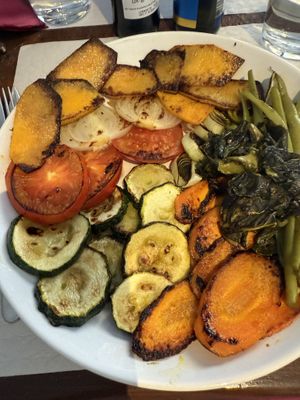 Grilled vegetables  at Snack bar O 30 in San Jorge