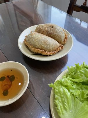 Samosas   at Mỹ Thoa Chay in Da Lat