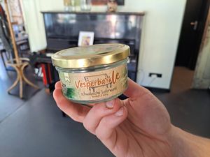 Self created liVer sausage (LeVerVurst) at Cafe Maille in Esslingen