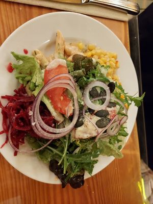 Mixed salad at Brauhaus zu Murau in Murau