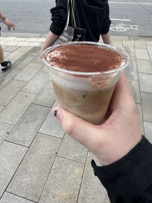 Tiramisu Latte  at Brammibal's Donuts - Altona  in Hamburg