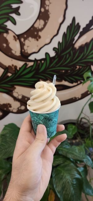 Sorvete expresso de baunilha at Alecrim Padaria Artesanal in Pelotas