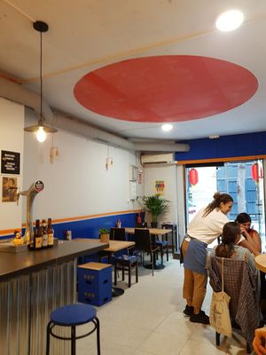 Interior at Modoki Funky Roll in Barcelona