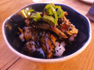 Vegan Korean Chicken at Modoki Funky Roll in Barcelona