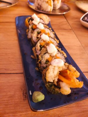 Godzilla Fried Roll at Modoki Funky Roll in Barcelona