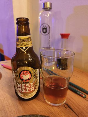 Cerveza japonesa at Modoki Funky Roll in Barcelona