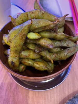 Edamame  at Modoki Funky Roll in Barcelona