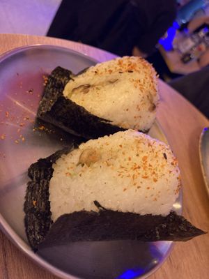 Onigiri de shitake picant  at Modoki Funky Roll in Barcelona