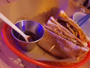 Kimchi sandwich at Modoki Funky Roll in Barcelona