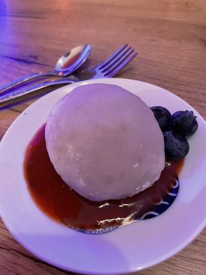 Strawberry Mochi  at Modoki Funky Roll in Barcelona