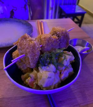 Yakitori  at Modoki Funky Roll in Barcelona