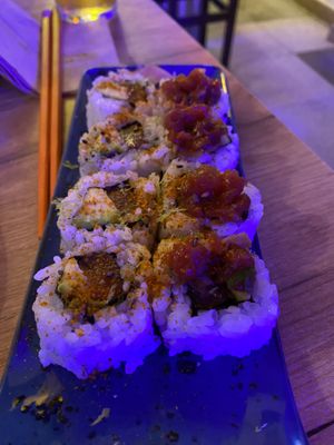 Spicy Maguro  at Modoki Funky Roll in Barcelona