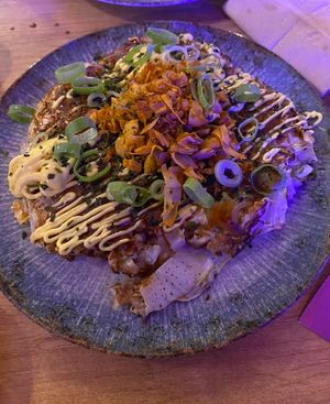 Osaka Okonomiyaki  at Modoki Funky Roll in Barcelona