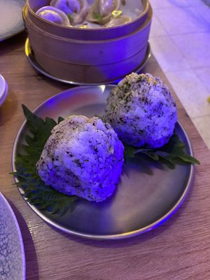 Tuna mayo onigiri  at Modoki Funky Roll in Barcelona