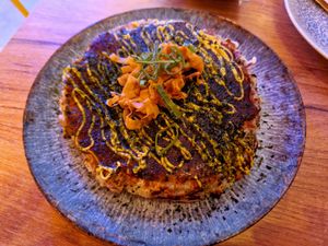 Truita japonesa at Modoki Funky Roll in Barcelona