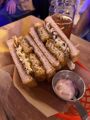 Tofu sandwichh  at Modoki Funky Roll in Barcelona